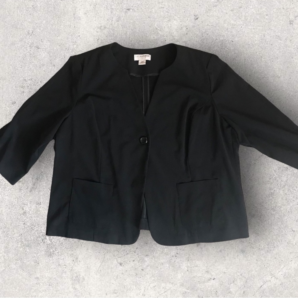 Sag Harbor Black Blazer